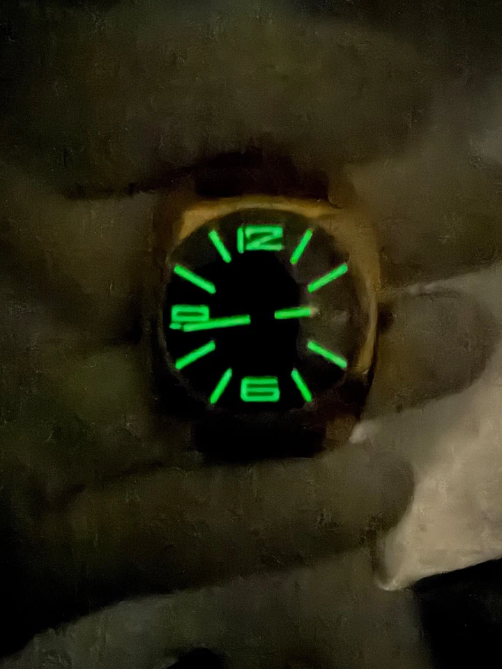 Vintage Relógio Soviético Vostok Komandirskie URSS Chistopol AU10 Banhado a Ouro - Imagem 3 de 4