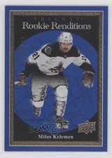 2023-24 Upper Deck Trilogy Rookie Renditions Blue /499 Milos Kelemen #RR-31 0o5t