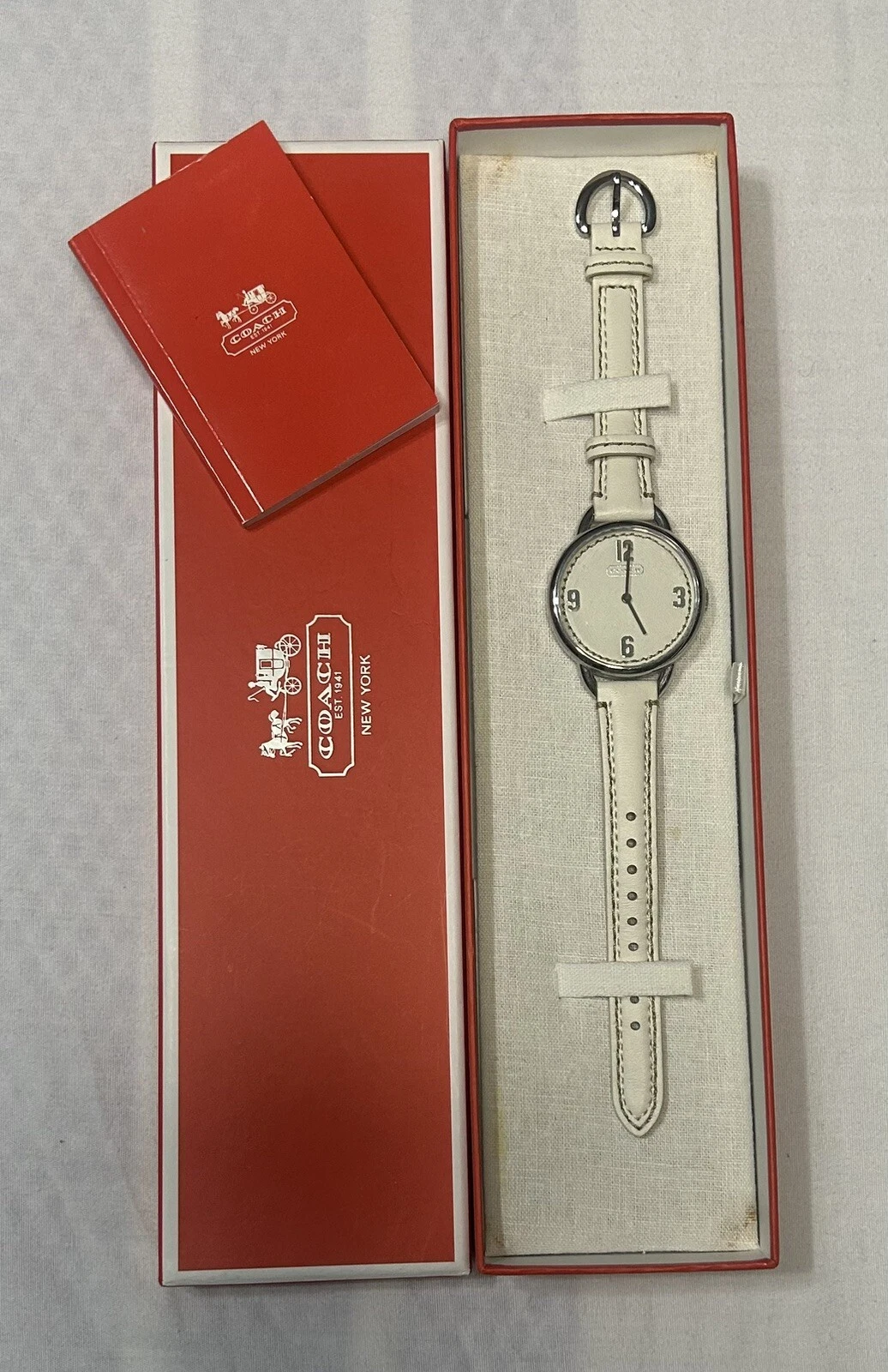 Orologio da polso Coach in pelle