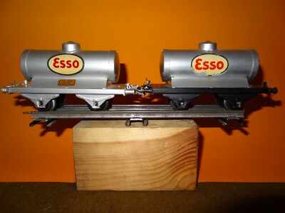 ANCIEN WAGON HORNBY meccano en tole citerne esso EUR 18,00 - FR