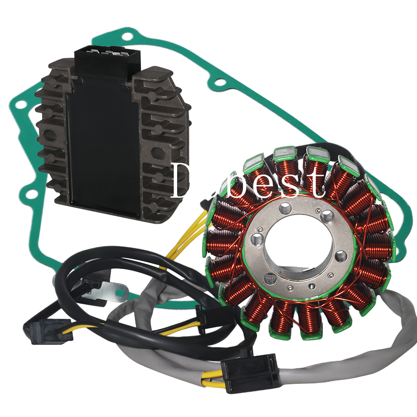 ◆ TheNationalCashRegisterCo. レジスター Stator+Regulator Rectifier+Gasket for Kawasaki Ninja 250 EX250