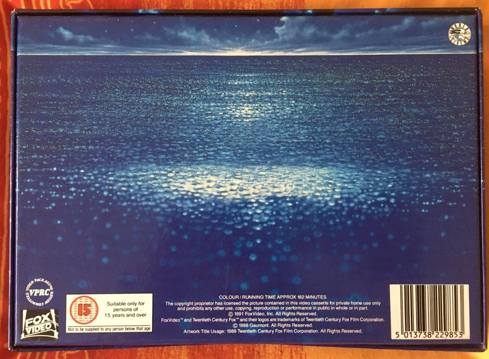 THE BIG BLUE - LIMITED EDITION COLLECTORS BOX - VHS - LUC BESSON - LE GRAND BLEU - Bild 2 von 3