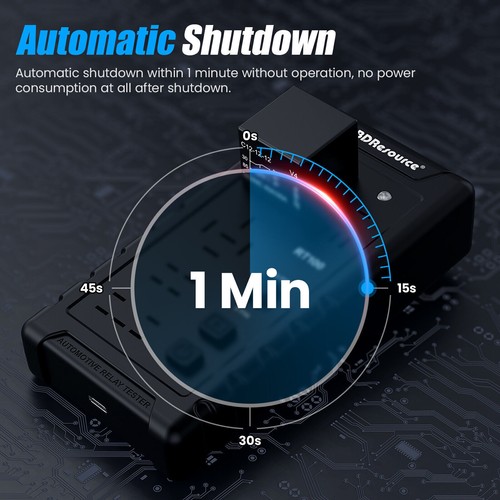 Probador de relé electrónico automotriz portátil comprobador de automóvil para relé 12/24 V 4/5 pines - Imagen 10 de 14