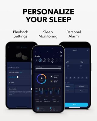 Soundcore Sleep A20 Noise Blocking Sleep Earbuds Sleep Monitor