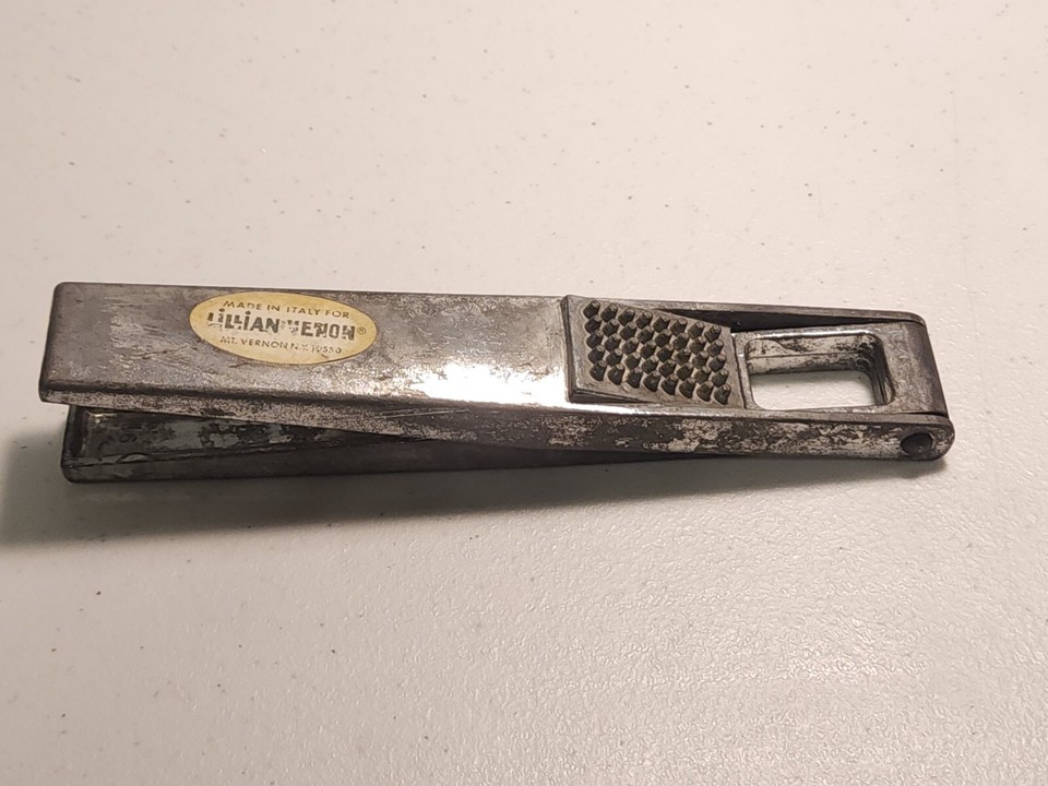 Vintage Brevettato Garlic Press Made in Italy eBay
