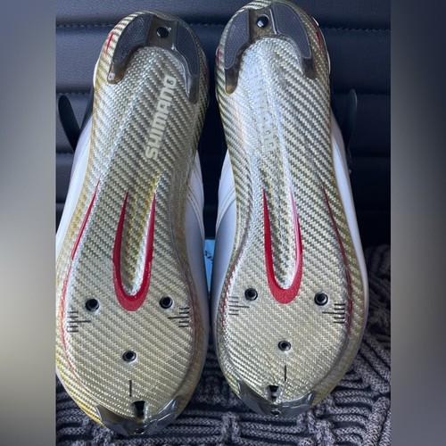 New With Tags Shimano SH-R132 Road Shoe Size 39 US 6 Spinning Shoe Carbon Fiber - Picture 5 of 8