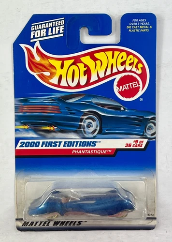 Vintage 2000 Hot Wheels - 1st Editions  - Phantastique (Blue) - Free Ship  T25*