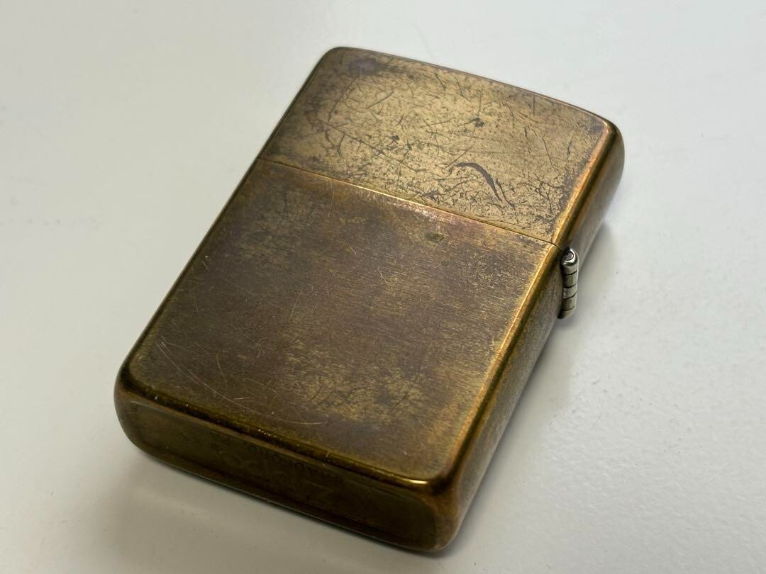 Zippo Lighter 1986 Vintage Used Item: Marlboro Cowboy Limited