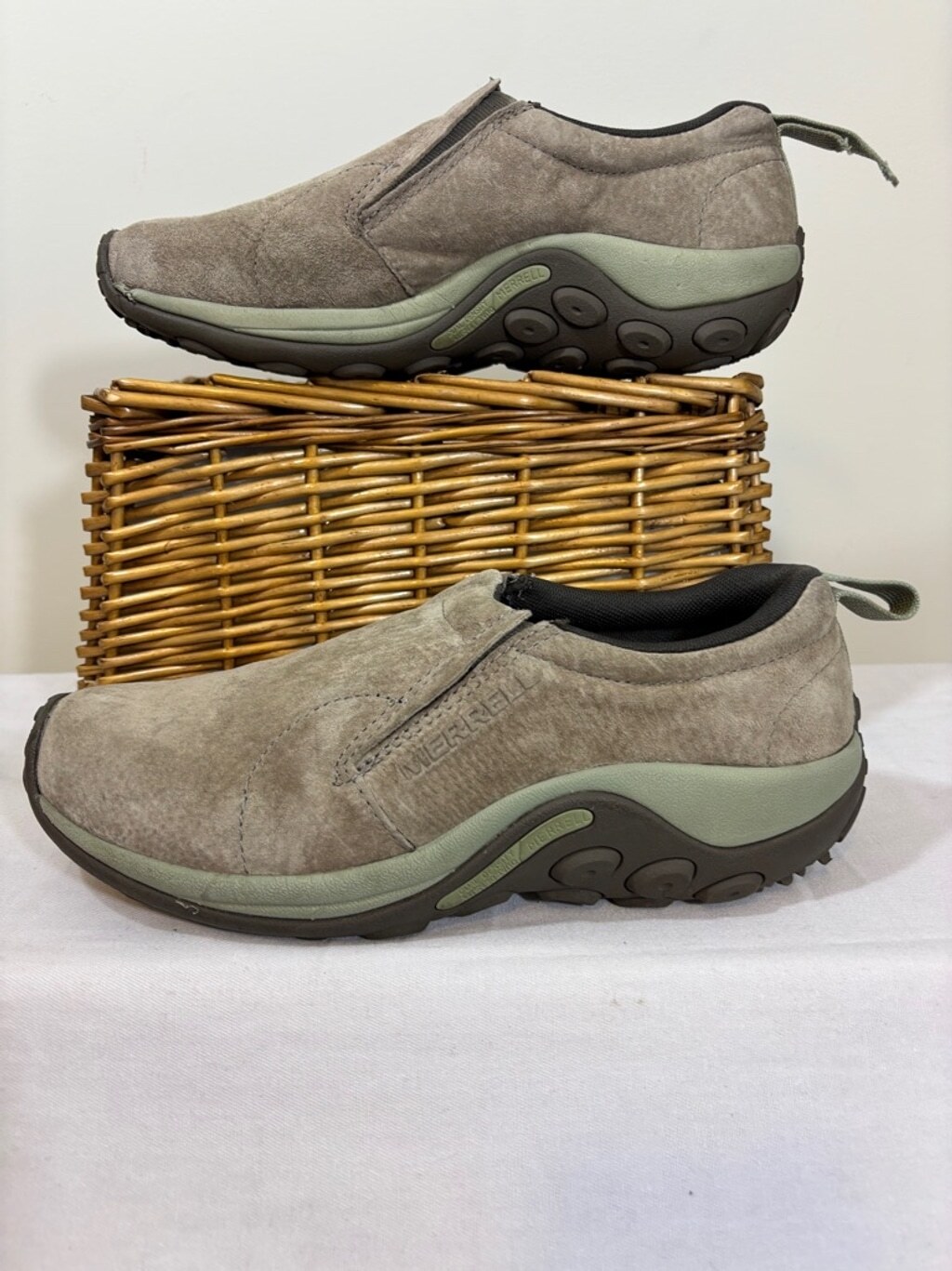 Scarpe donna Merrell slip on taglia 7 5 grigio