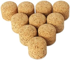 10 Pcs Tobacco Pipe Cork Knocker Soft Wooden Cork Stopper Ashtray Cleaning Tool 