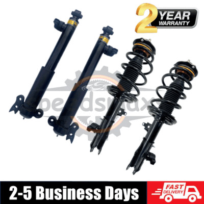 4Pcs Front & Rear Shock Struts Assys CDC Fit Cadillac XT5 GMC Acadia 2017-2020