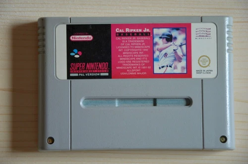 SNES - Cal Ripken Jr. Baseball for Super Nintendo