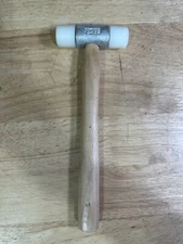 Nylon Hammer 22mm Plastic Face Diameter Double Faced Nylon Head German Made