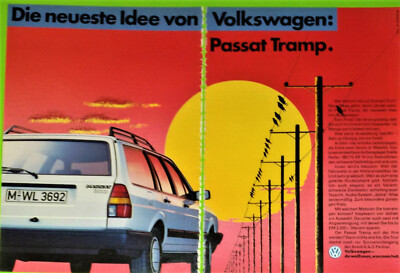 # Werbeanzeige/advertisement A5: VW Passat 1986 (AW18)