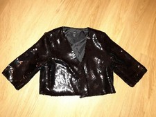 H&M size 10 black flitter party blazer