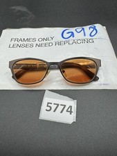 Marc Jacobs MMJ 606 8ZC Matte Brown Gray Eyeglasses Frames 52-17 140 Women