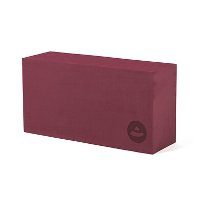 Yoga Block ASANA BRICK dunkelrot