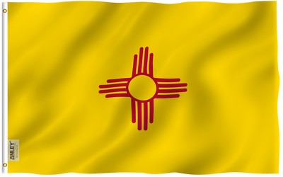 Anley Fly Breeze 3x5 Foot New Mexico State Flag New Mexico NM Flags Polyester