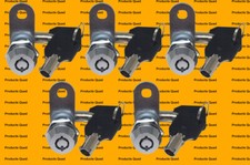 5 Keyed alike NonRetaining 5/8 Tubular Cam Lock 180  RV Camper Cabinet Toolbox