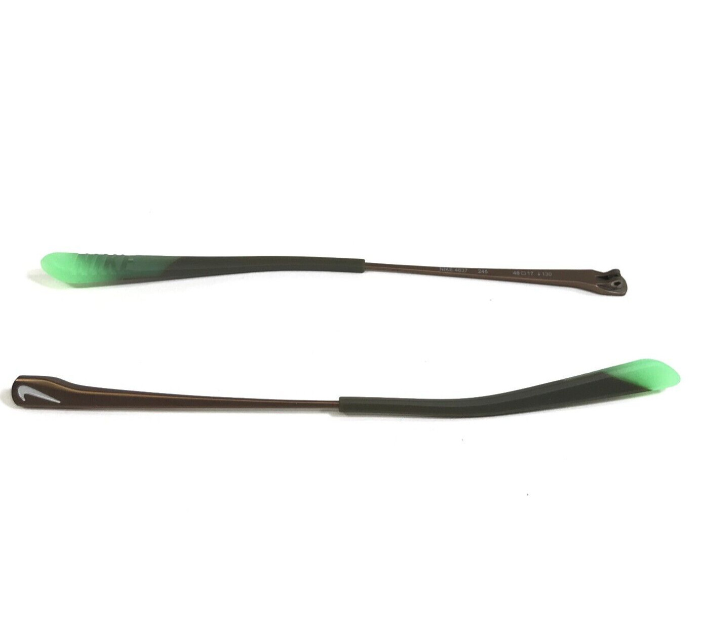 Очки Nike 4637 245 Коричнево-зеленые, ДУЖКИ солнцезащитных очков ТОЛЬКО НА ЗАПЧАСТИ