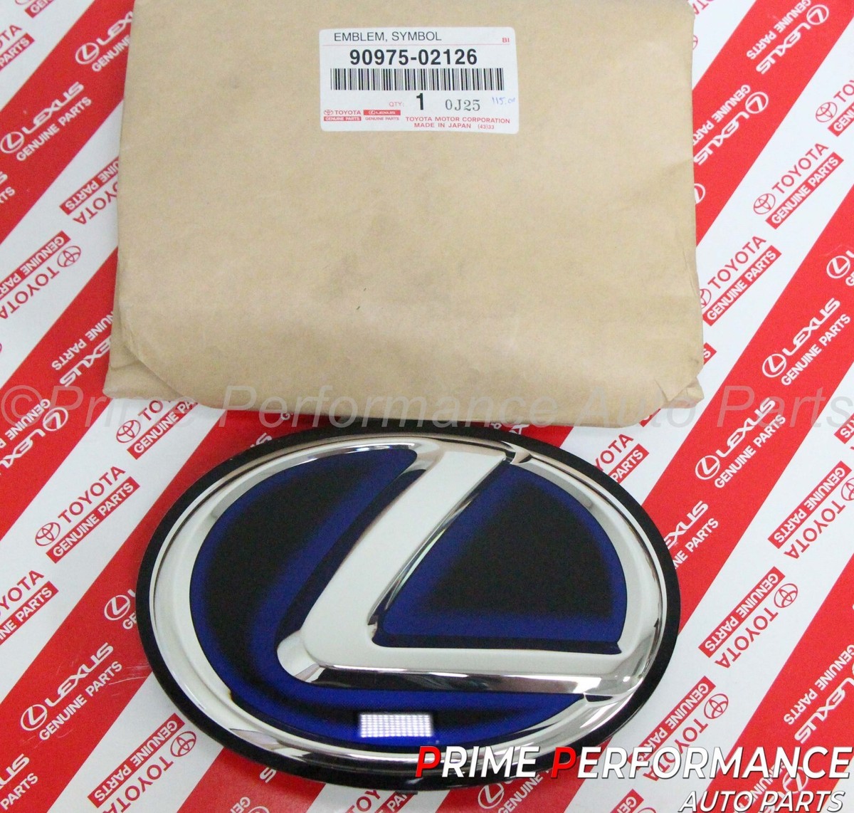 Lexus CT200H ES300H GS45H NX300H RX450H Genuine Front Emblem 90975