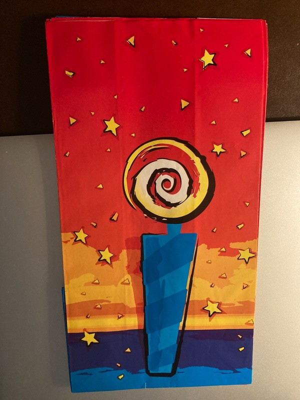 Colorful Paper Treat Bags from Oriental Trading - Set of 6!