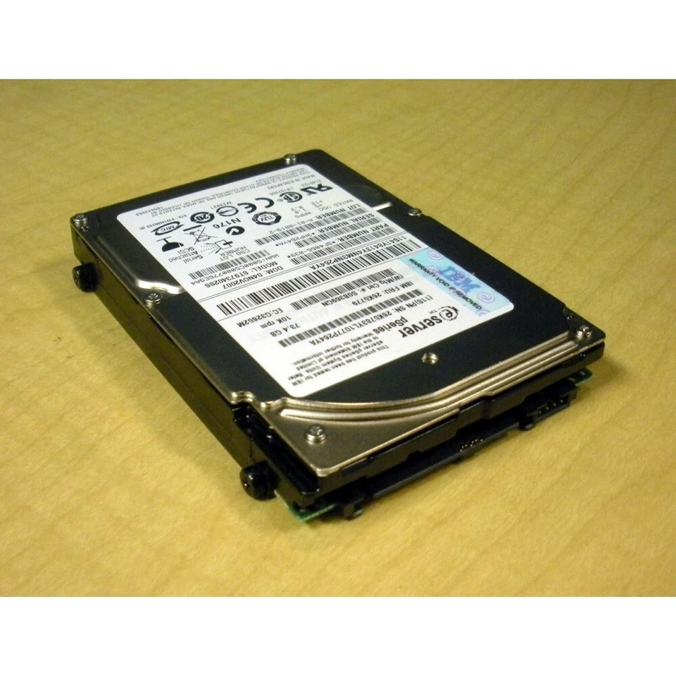 IBM 26K5783 Hard Drive 73GB 10K SAS 2.5in - Image 2 of 3