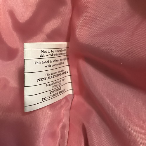 Carters Girls Jacket 5 Year Blue And Pink Packable Water Resident NWT - Picture 6 of 10