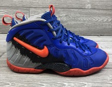 Nike Little Posite Pro Nerf Racer Blue Crimson 644792-403 Size 5Y Women  s 6.5