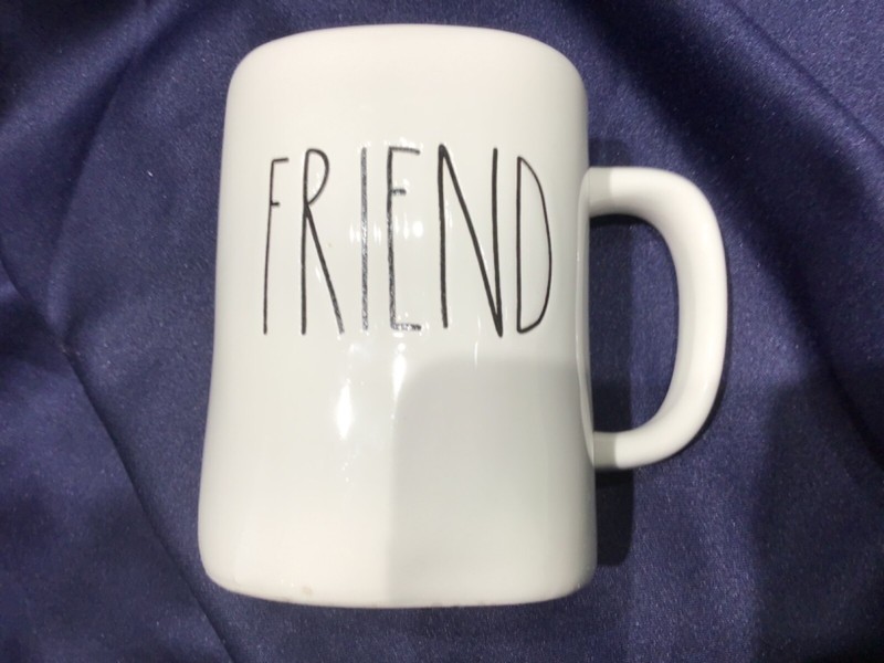 RAE DUNN ‘FRIEND’ JUMBO 18 oz MUG never used! NEW!