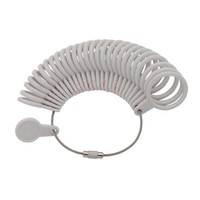 Kunststoff-RinggrößEn-Messwerkzeug-Set FüR Damen Und Herren ▽