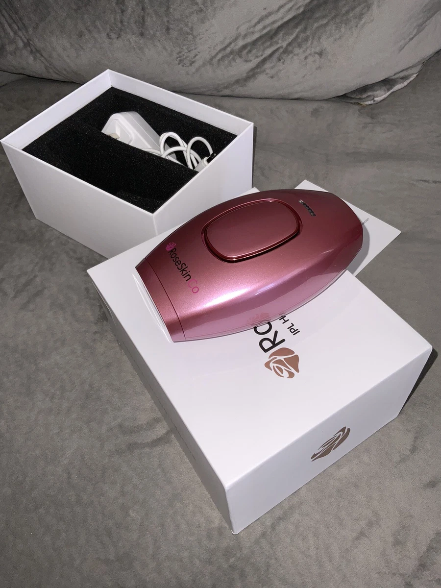 Rose Skin Co Lumi IPL Hair Removal Handset Rose Gold New Open Box