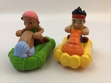Disney Jake And The Neverland Pirates Water Jet Racers Pullback & Go 2pcs Mattel