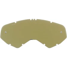 Moose Racing MX Off-Road Replacement Lens for XCR Goggles (Mirror Gold)