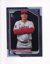 2024 BOWMAN CHROME PROSPECTS JUAN FLORES (#1)