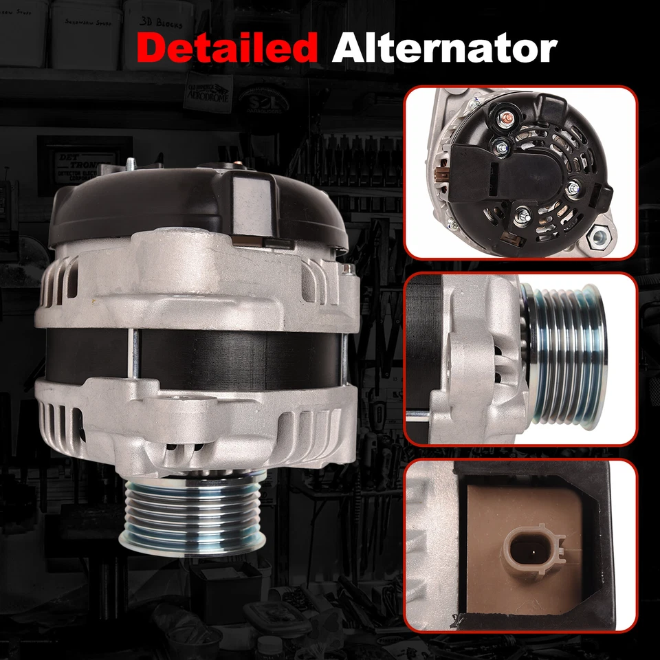 Alternador nuevo 12V 130A para Honda Crosstour EX-L 2,4 L 2012 2013 2014 2015 Foto 3 de 4