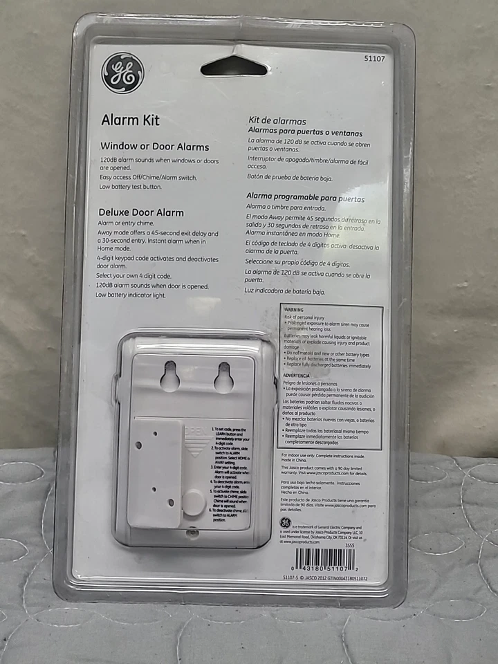 GE персональный безопасности сигнализации набор окна Deluxe двери вход перезвон режим клавиатуры - новый! - Изображение 3 из 4