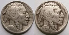 1914 + 1924-S Buffalo Nickels VG/F+ Details, Two Better Date 5C coins