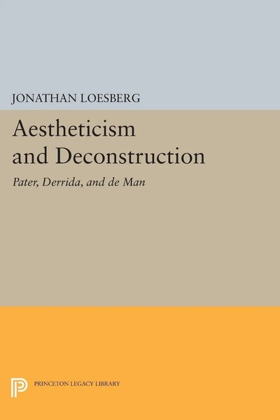 Jonathan Loesberg | Aestheticism And Deconstruction | Taschenbuch | Englisch-image