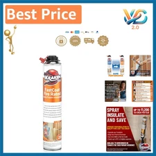 Fastcoat Fire Rated Spray Foam Insulation Kit 20 sq ft – R-11.32, Urethane Ae...