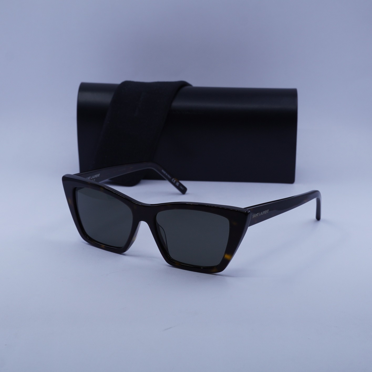 Nuovi occhiali da sole Saint Laurent SL 276 MICA 033 avana scuro lucido grigio 55 16 145