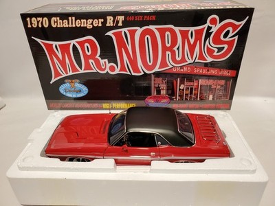 Mr Norm's 1:18  1970 Dodge Challenger R/T Red Vinyl Top LE 150 NIB