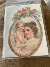 Victorian Look Birth Announcement