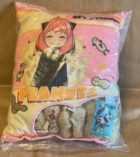 Oreiller en peluche 16 pouces Spy x Family Anya et Peanuts Cookies