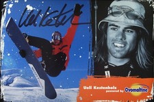 Ueli Kestenholz &dagger; &ndash; ECHTES Autogramm &ndash; Olympionike & Snowboard-Legende