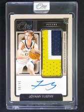 2024-25 Panini One And One Johnny Furphy RC Rookie Patch Auto RPA 36/99