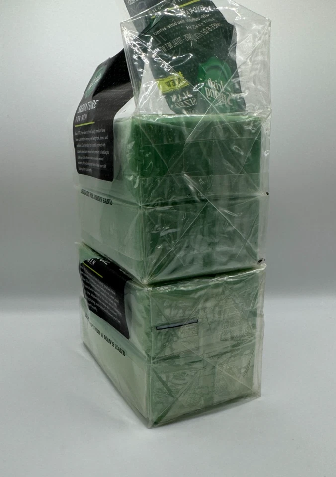 Irish Spring Signature Men Hydrating Body Face Bar Soap DISCONTINUED 4 Bars - Image 3 of 3