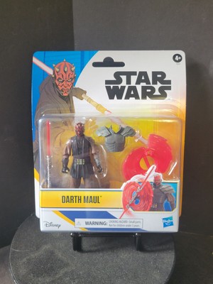 2024 Darth Maul Star Wars 4'' Deluxe Disney Hasbro Action Figure ~ Brand New!