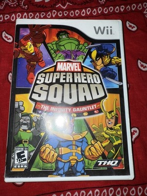 Marvel Super Hero Squad: The Infinity Gauntlet - Nintendo Wii Works Great