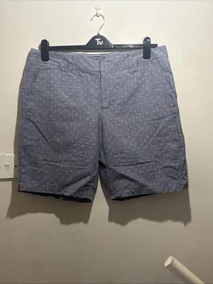 Tommy Hilfiger Woman’s Blue Polkadot Shorts Size US 14 UK 18 - Image 1 of 4